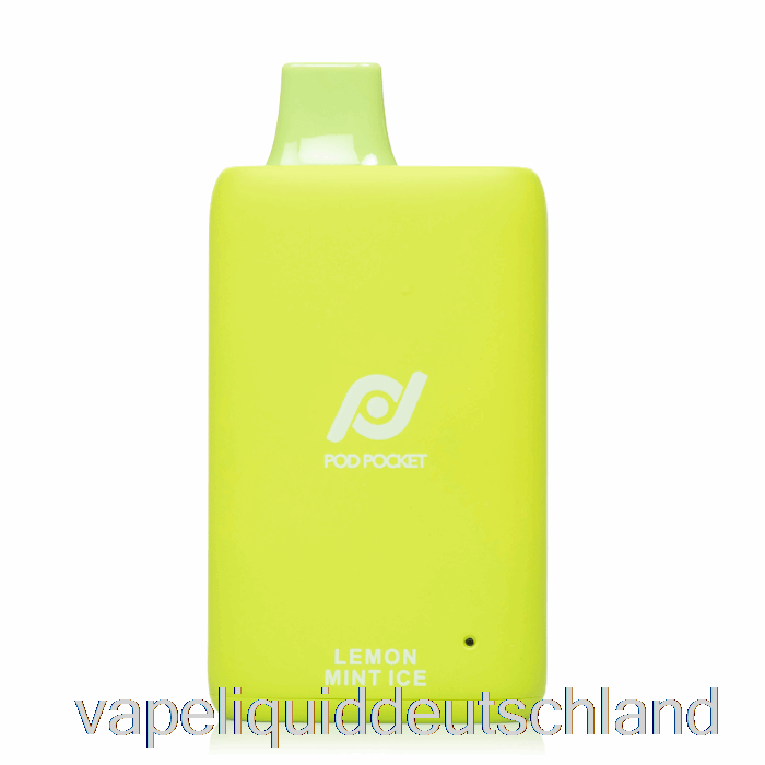 Pod Pocket 7500 Einweg Lemon Mint Ice Vape Deutschland